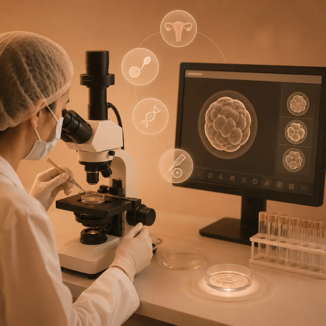 Agam Fertility ICSI procedure